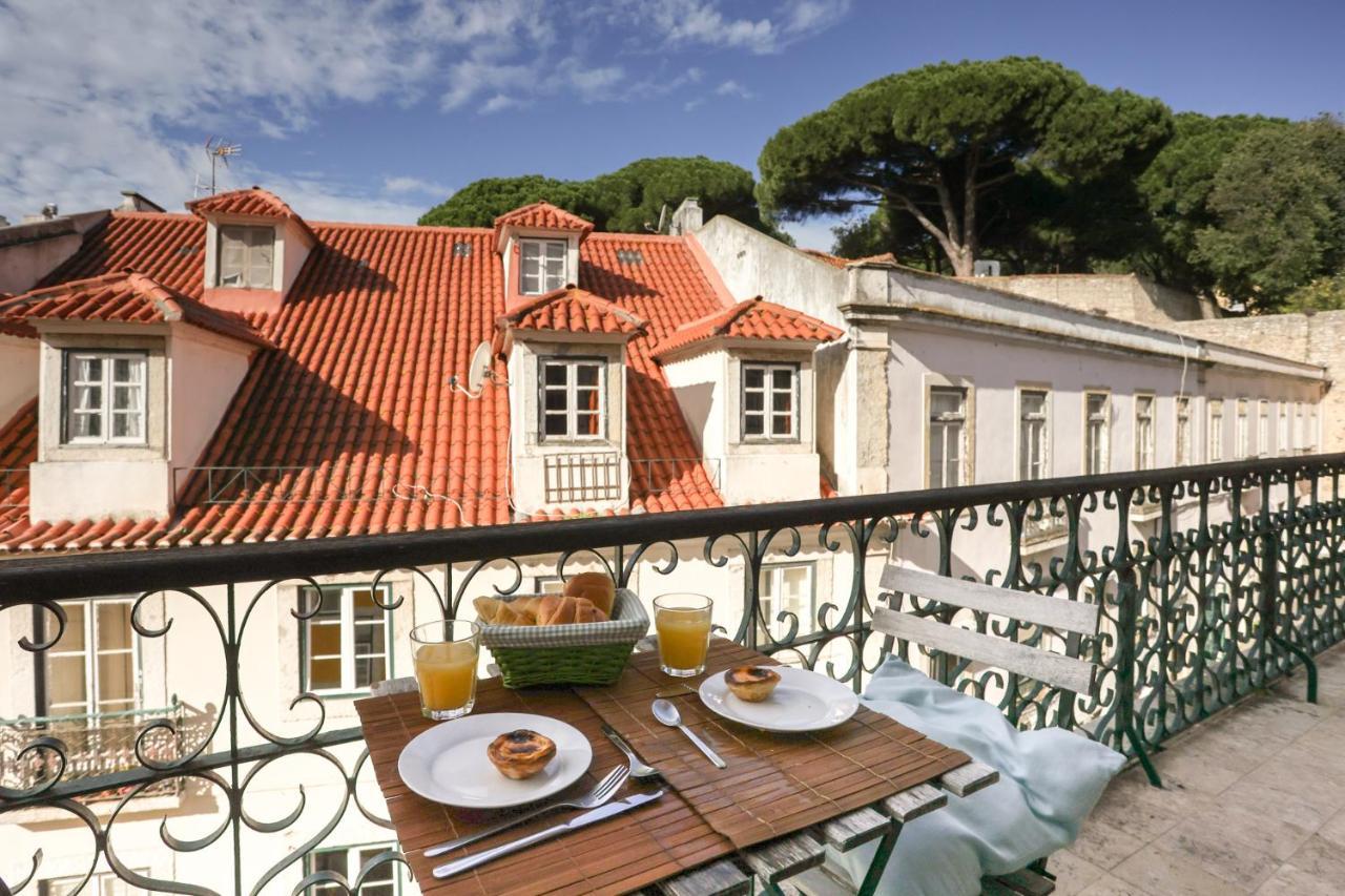Castelo Apartment - Beautiful Balcony View Lisbon Exterior photo